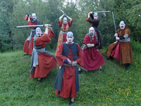 Sjö samúræjar í Elliðaárdalnum