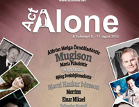 Menningarhátíðin Act Alone 2013
