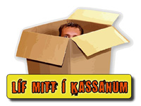 Líf mitt í kassanum, frumsýning föstudag