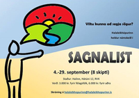 Sagnalist – námskeið hjá Halaleikhópnum